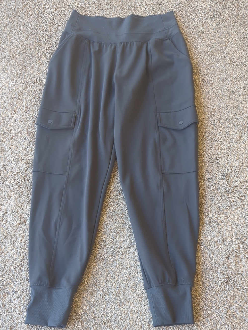 Athleta Venice High Rise Cargo Jogger - Gray S